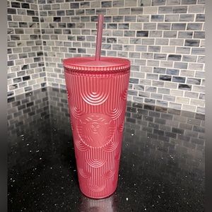 Starbucks, Fall 2023 Pink Shell Shimmer Venti Cup New Release Brand New